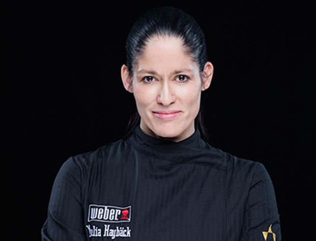 Grillmeisterin Yulia Haybäck