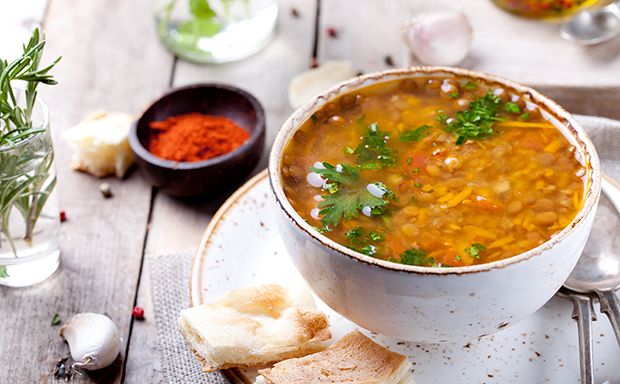 Linsensuppe