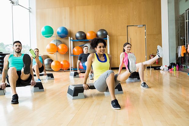 Aerobic ist jetzt wieder voll angesagt. Aerobic ist jetzt wieder voll angesagt.