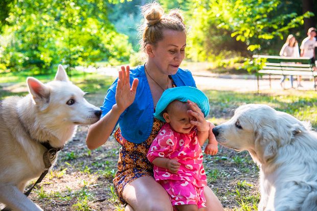 Hunde und Kinder