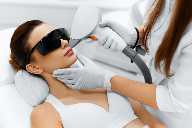 Lasertherapie für die Haut