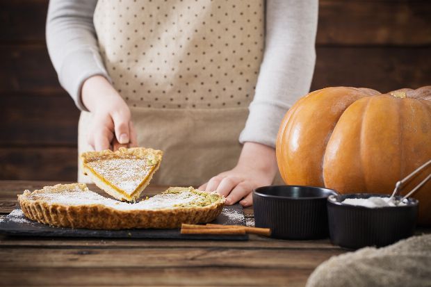 Kürbiskuchen backen