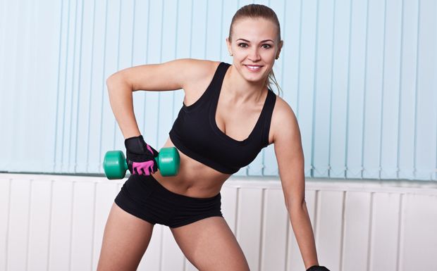 Hanteltraining für straffe Brust