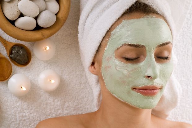 Gesichtsmaske bei unreiner Haut