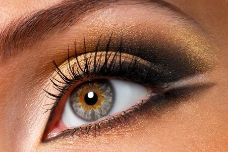 Metallic und Schimmer-Look