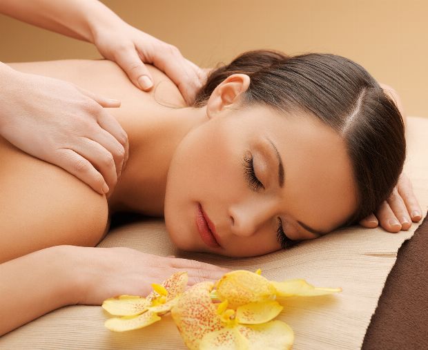 Entspannung bei einer energetischen Massage