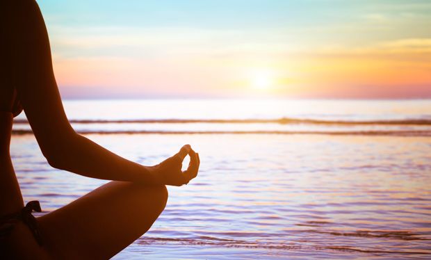 Meditation am Meer Meditation am Meer