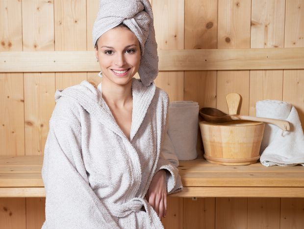 Wohlfühlen in der Sauna Wohlfühlen in der Sauna