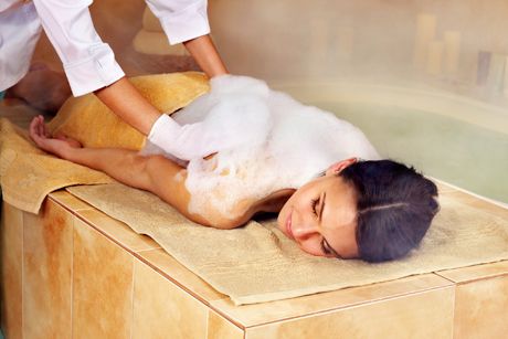 Türkisches oder arabisches Hamam/Dampfbad