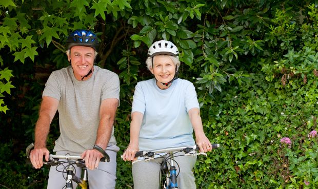 Radfahren mit Anti Aging Effekt