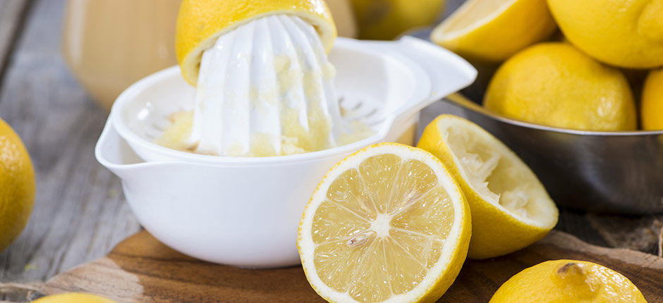 Gesundes Zitronenwasser